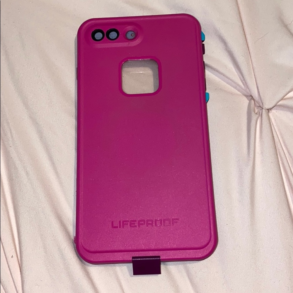 Pink IPhone 7 Plus Lifeproof Case